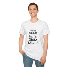 Load image into Gallery viewer, Unisex Save The Drums Tee
