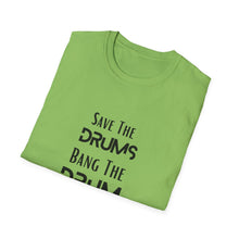 Load image into Gallery viewer, Unisex Save The Drums Tee
