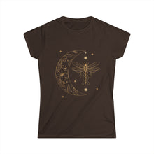 Load image into Gallery viewer, Women&#39;s Dragonfly Moon Tee
