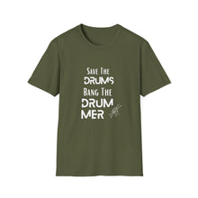 Load image into Gallery viewer, Unisex Save The Drums Tee
