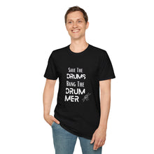 Load image into Gallery viewer, Unisex Save The Drums Tee
