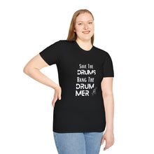 Load image into Gallery viewer, Unisex Save The Drums Tee
