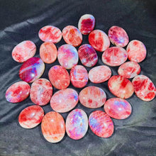 Load image into Gallery viewer, Rare Red Moonstone Palm Stone
