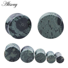 Load image into Gallery viewer, 2PCS Stone Ear Tunnels/Plugs
