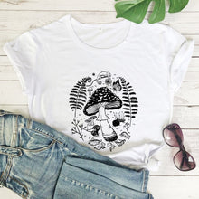 Load image into Gallery viewer, Forest Mushrooms Womens T-shirt
