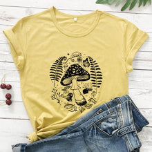 Load image into Gallery viewer, Forest Mushrooms Womens T-shirt
